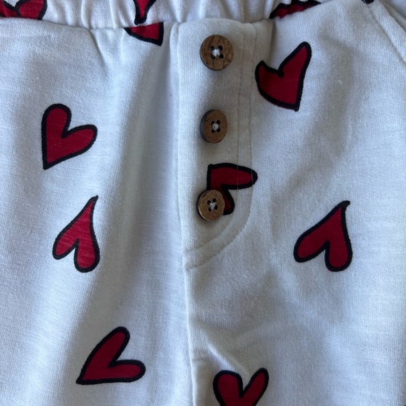 Jessica Simpson French Terry Heart Set | 18M - Picture 4 of 5